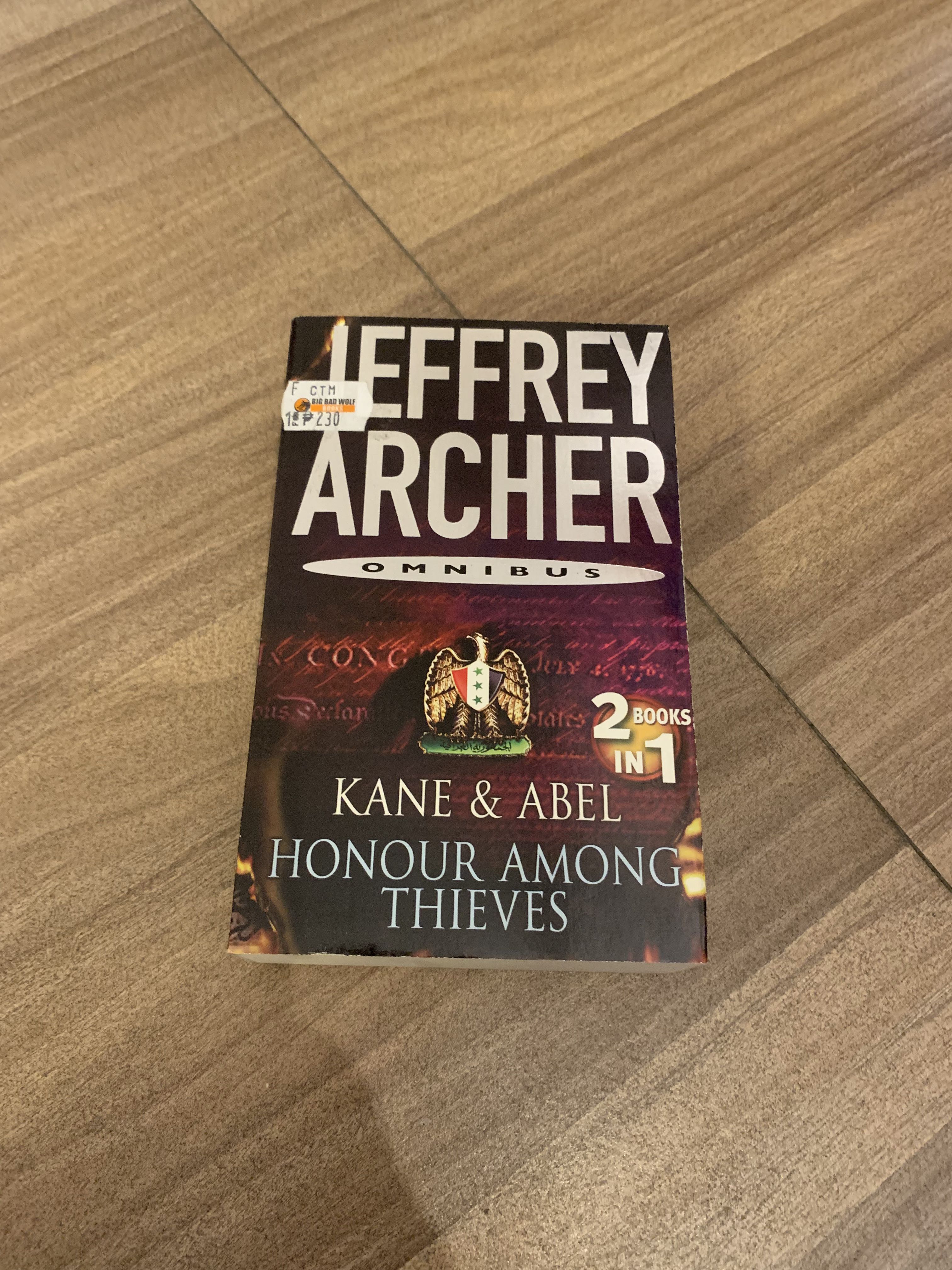 Jeffrey Archer 2 in 1, Hobbies & Toys, Books & Magazines, Fiction & Non