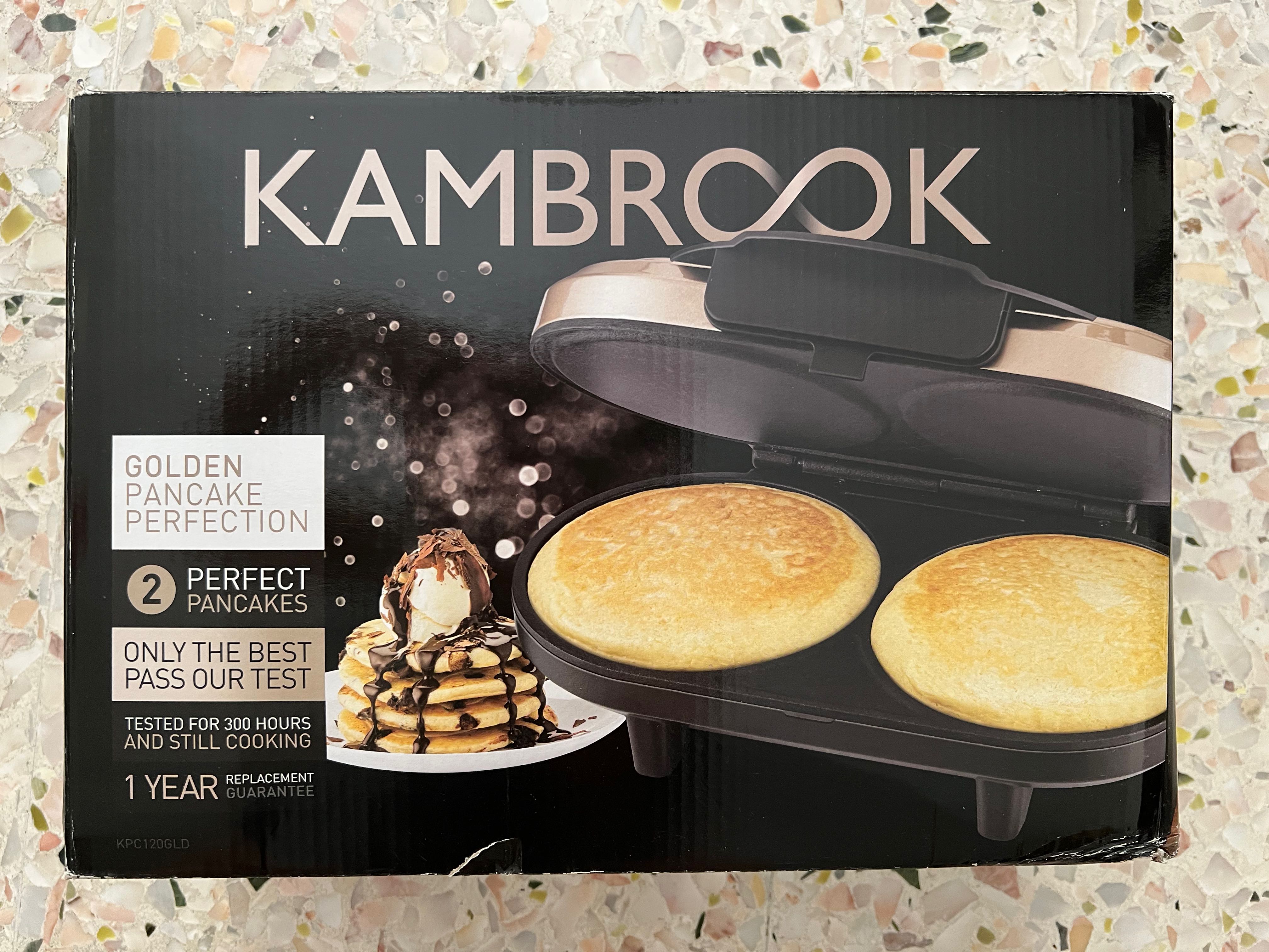 Kambrook Golden Pancake Perfection Maker, TV & Home Appliances, Kitchen
