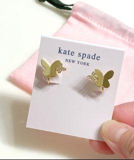 Kate Spade In A Flutter Butterfly Clip On Earrings