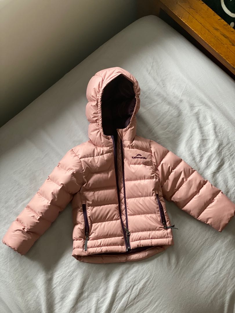 Kathmandu pink puffer jacket discount