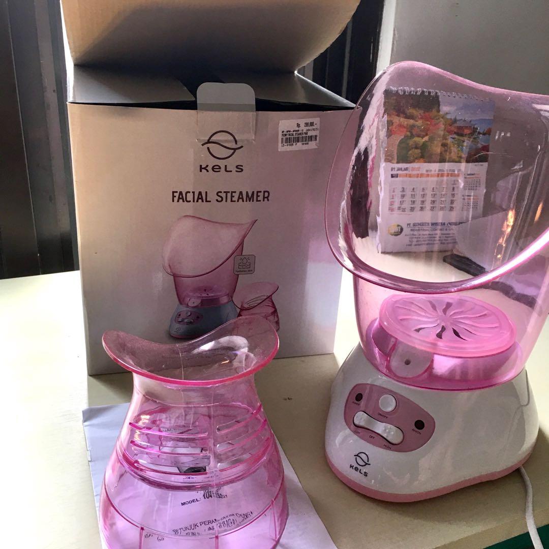 KELS Facial Steamer Pink, Kesehatan & Kecantikan, Kulit, Sabun & Tubuh