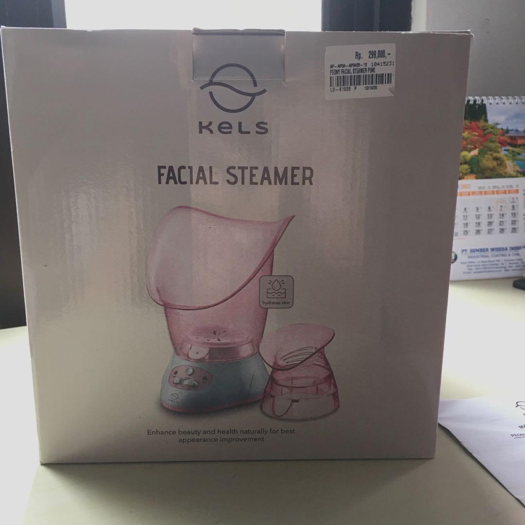 KELS Facial Steamer Pink, Kesehatan & Kecantikan, Kulit, Sabun & Tubuh