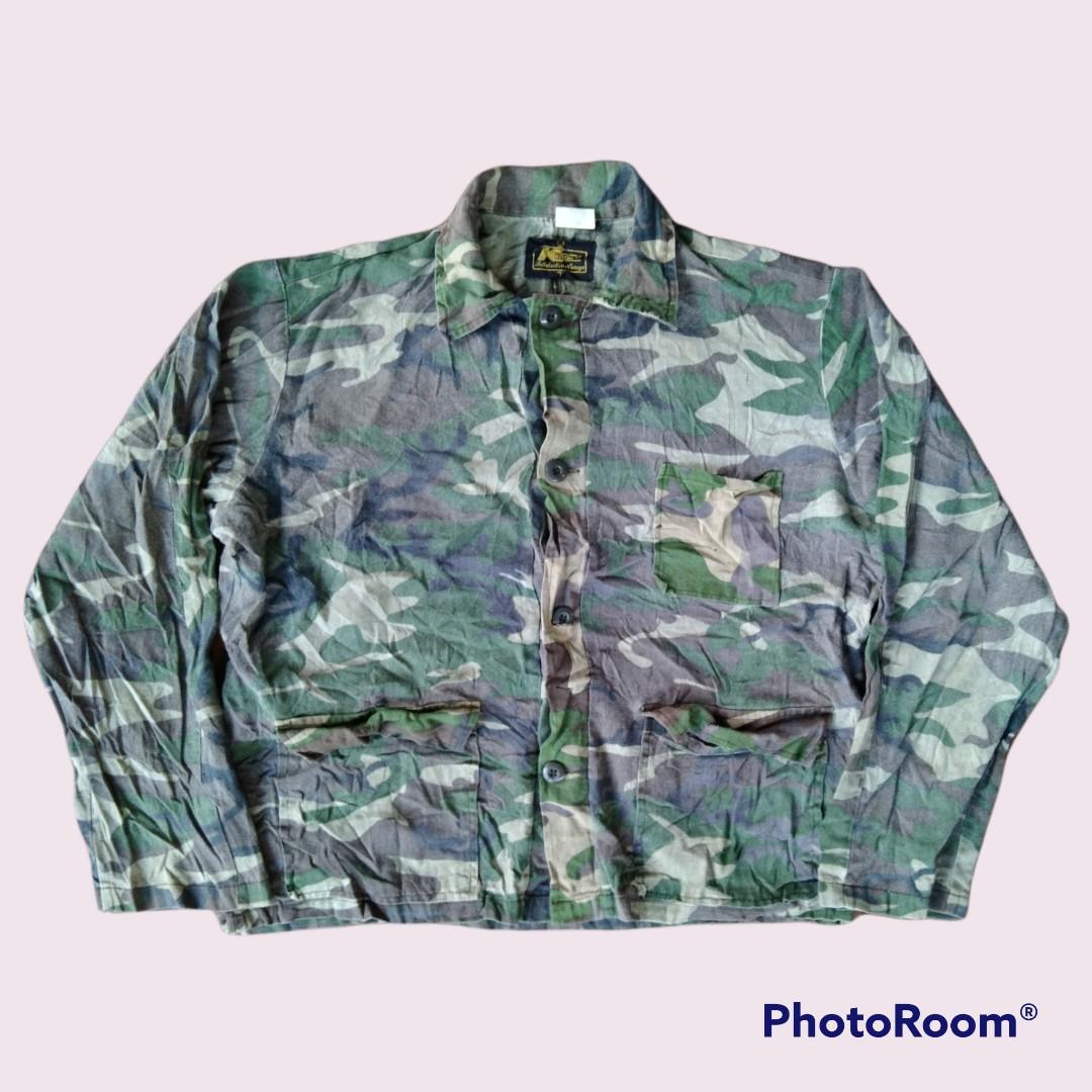 Kmart jacket camo army military, Men's Fashion, Tops & Sets, Hoodies on