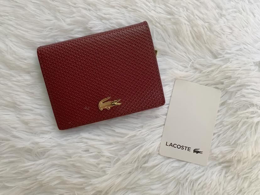 Lacoste Wallet, Women's Fashion, Bags & Wallets, Wallets & Card holders
