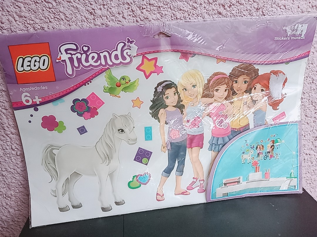 Lego friends store wall stickers