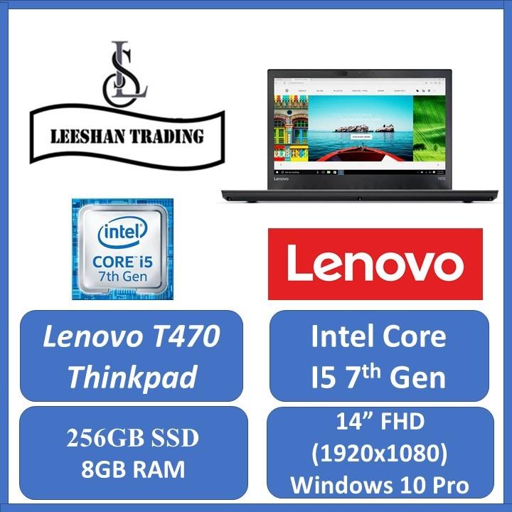 Lenovo Thinkpad T470 14,1 (Intel Core i7) + Dock Station