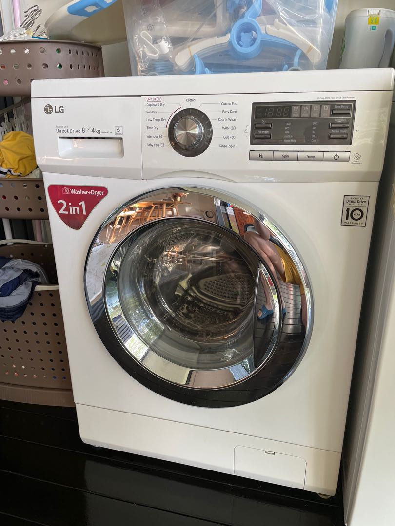 Lg washer discount dryer 8 4kg