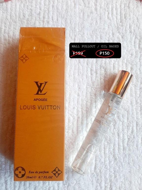 1X Apogee by Louis Vuitton 100ml Authentic Tester