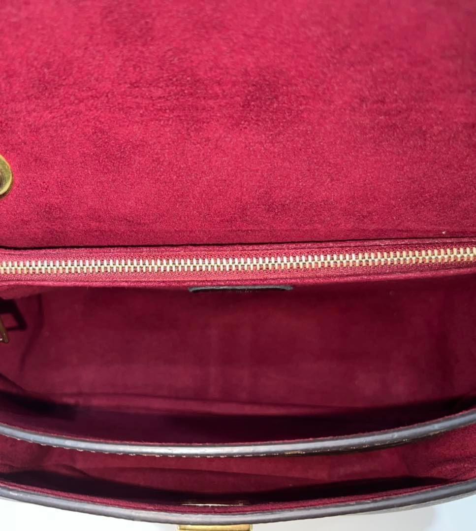 Passy cloth handbag Louis Vuitton Brown in Cloth - 35500418