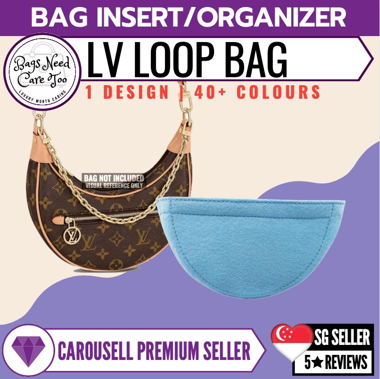LV Loop Bag Organiser Inner Bag Organizer Hardware Sticker Prevent Stain