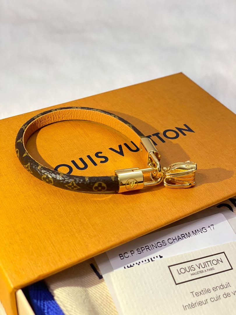 Louis Vuitton MONOGRAM Lv palm springs bracelet (M6788F)