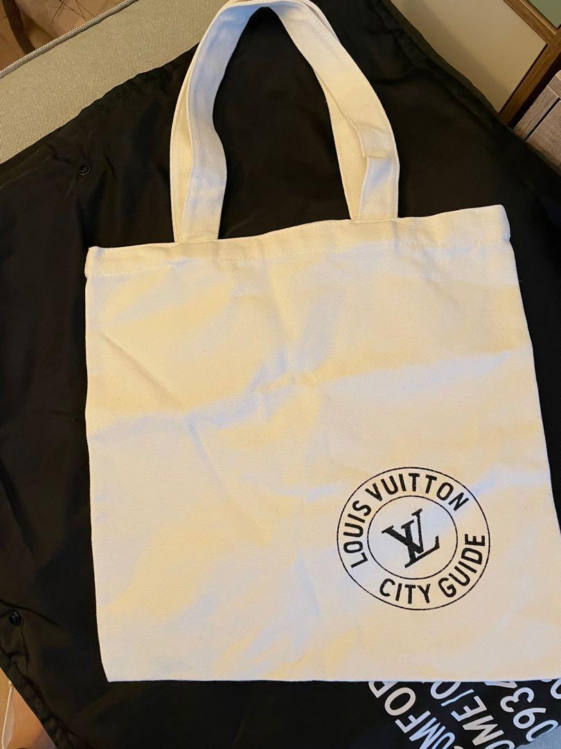 LV上海city guide展覽tote bag, 女裝, 手袋及銀包, Tote Bags - Carousell