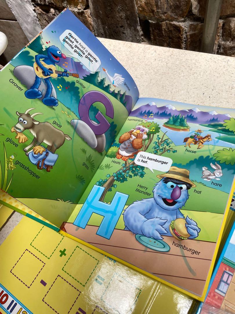 Nett elmo alphabet/letter, number, phonics lengkap, Bayi & Anak, Mainan & Baby Walker