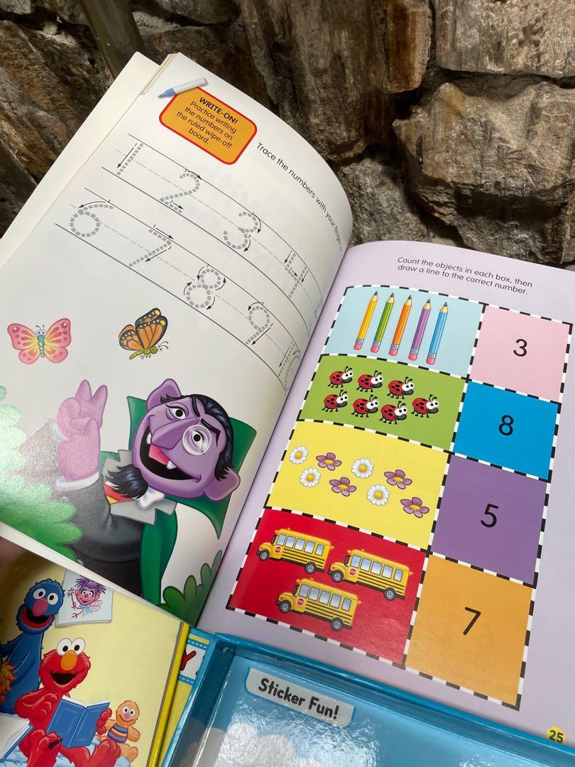 Nett elmo alphabet/letter, number, phonics lengkap, Bayi & Anak, Mainan & Baby Walker