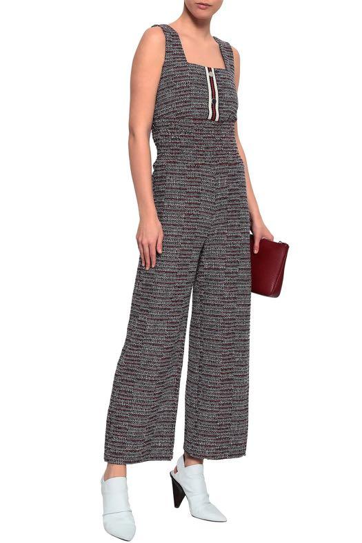 Maje tweed store jumpsuit
