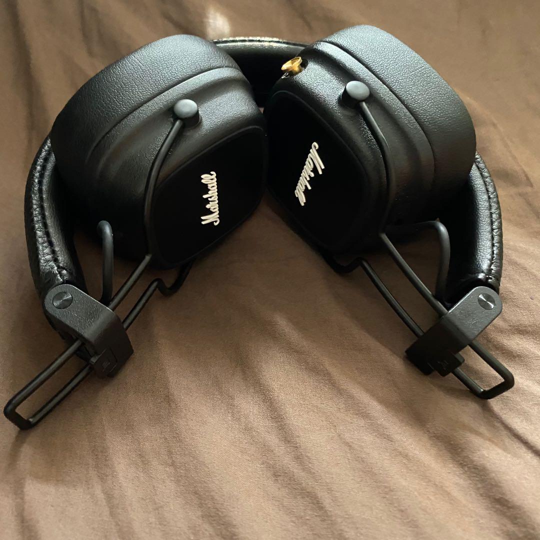 Marshall Major IV (major 4) Bluetooth Headphones - Black