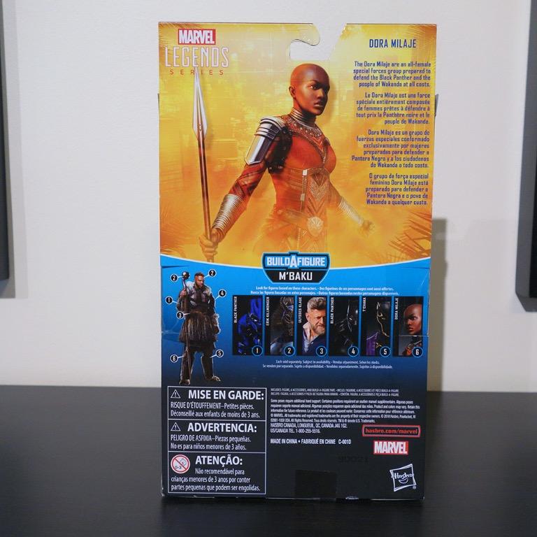 Marvel Legends 6 inch Dora Milaje Avengers Infinity War figure