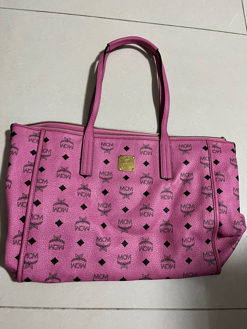 MCM tote bag, Women's Fashion, Bags & Wallets, Shoulder Bags on Carousell