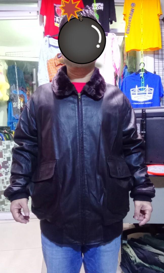 airborne leather jacket