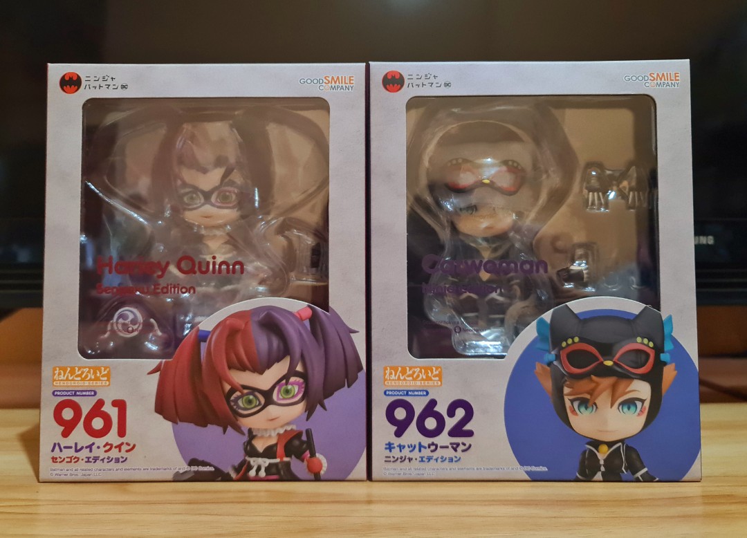 Nendoroid 961/962: Harley Quinn and Catwoman Ninja Version Bundle