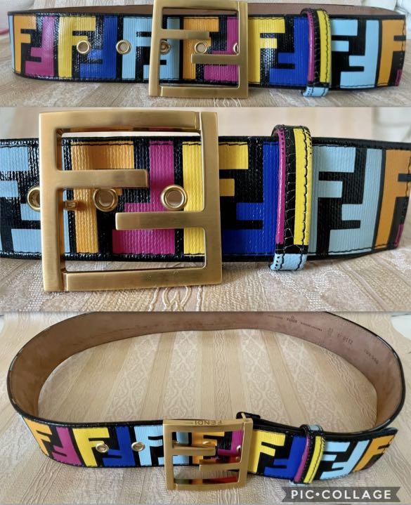 Fendi cartoon belt discount