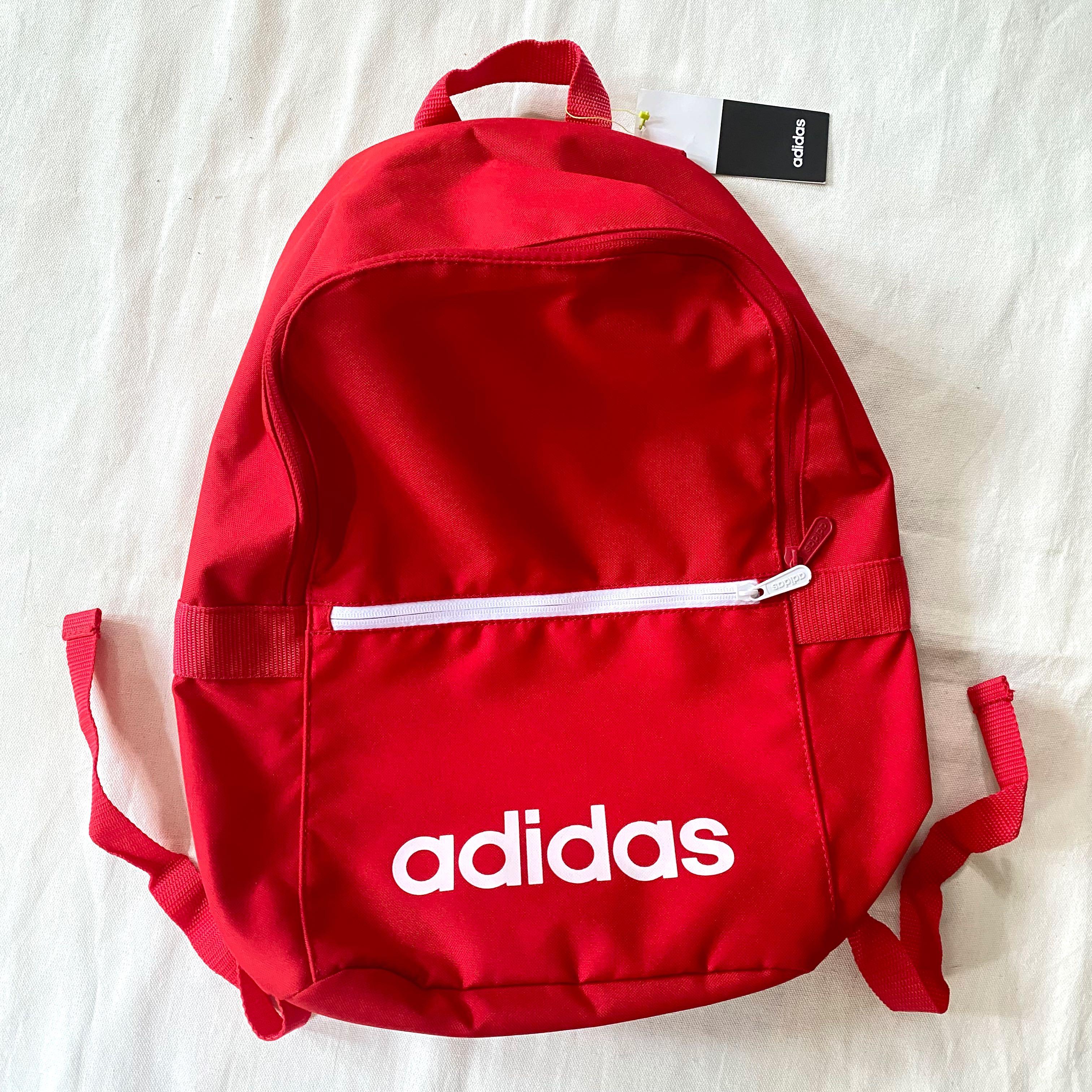 adidas classic backpack red
