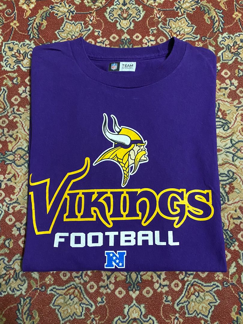 NFL Vikings Jersey, Men's Fashion, Tops & Sets, Tshirts & Polo Shirts on  Carousell