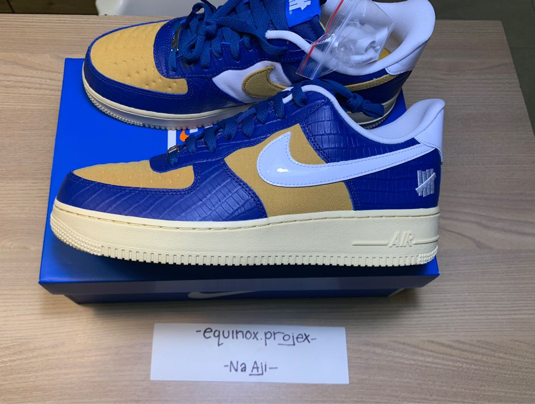 Nike AF1 x Undefeated UK9, Men's Fashion, Footwear, Sneakers on Carousell