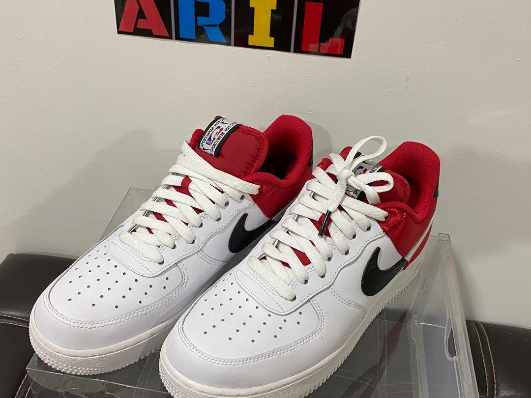 Nike air force 1 07 top nba red