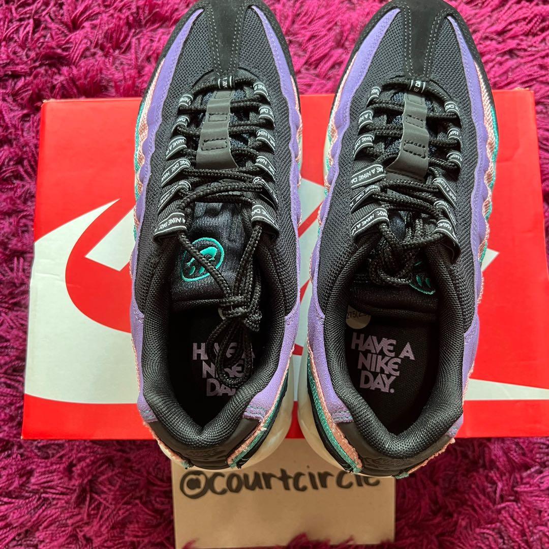 Have a nike day air max 95 on feet on sale