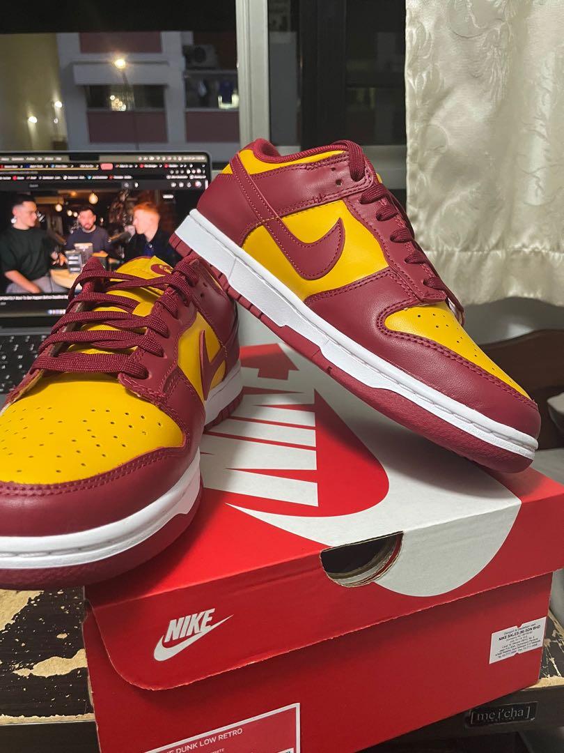 NIKE DUNK LOW RETRO - MIDAS GOLD colourway, Men's Fashion, Footwear,  Sneakers on Carousell