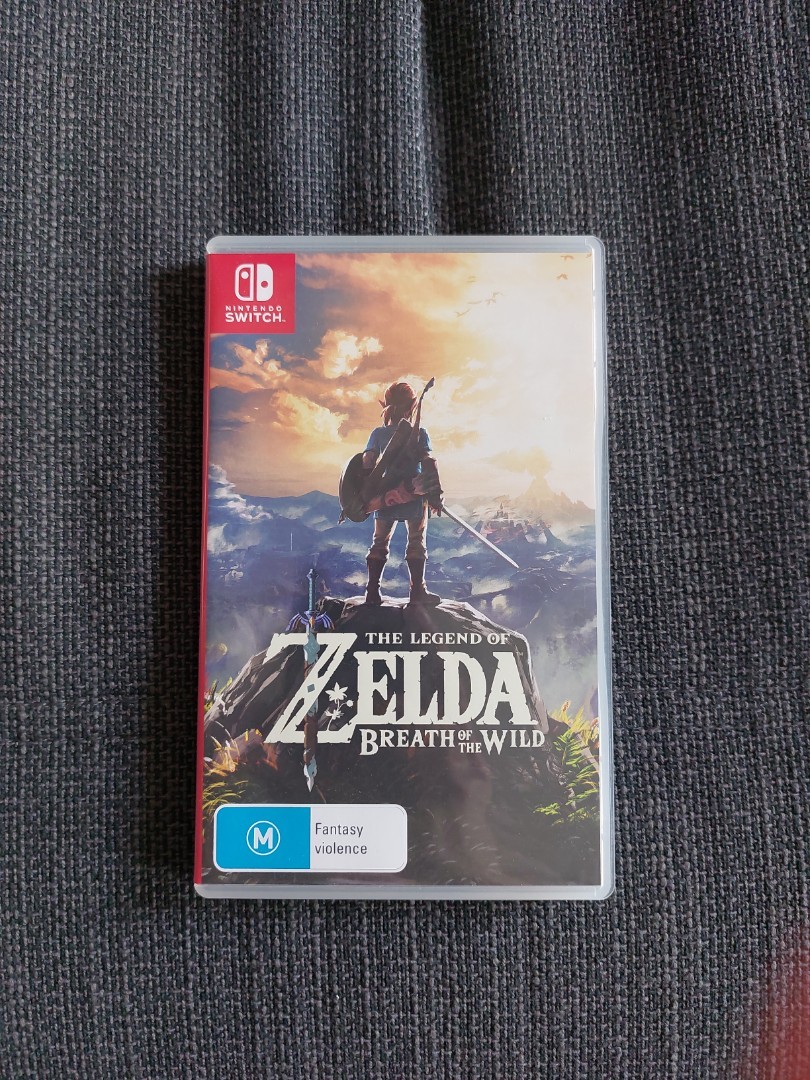 [Nintendo Switch Game] Legend of Zelda Breath of the Wild BOTW, Video ...