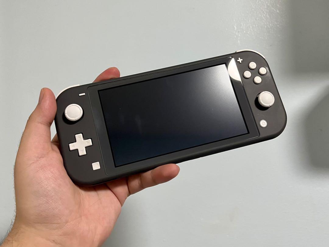 については】 Nintendo Switch - Switch lite グレーの通販 by