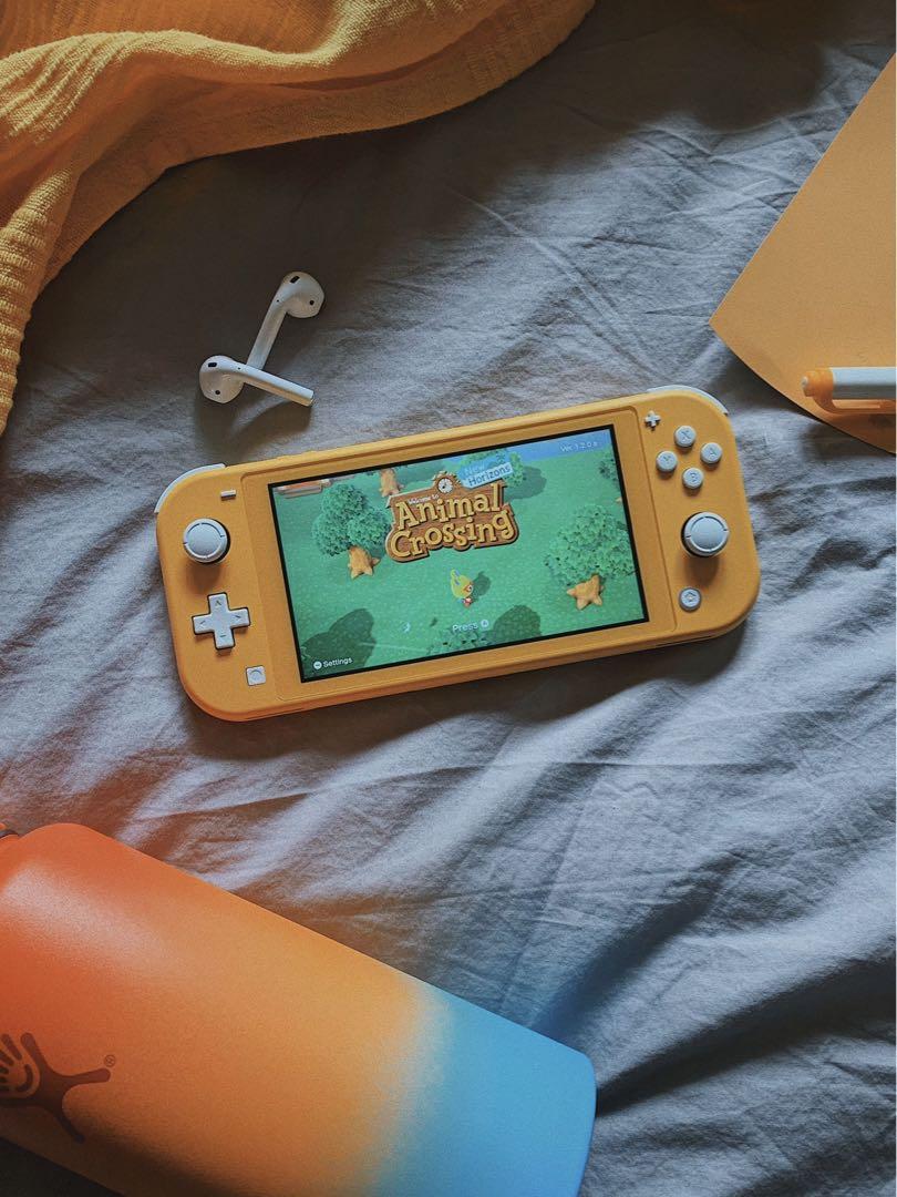Nintendo Switch Lite Yellow Video Gaming Video Game Consoles