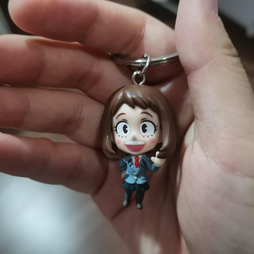 Ochako Uraraka keychain, Hobbies & Toys, Collectibles & Memorabilia