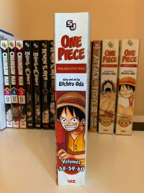 One Piece Manga Vol 58 59 60 Include Postage Hobbies Toys Books Magazines Comics Manga On Carousell