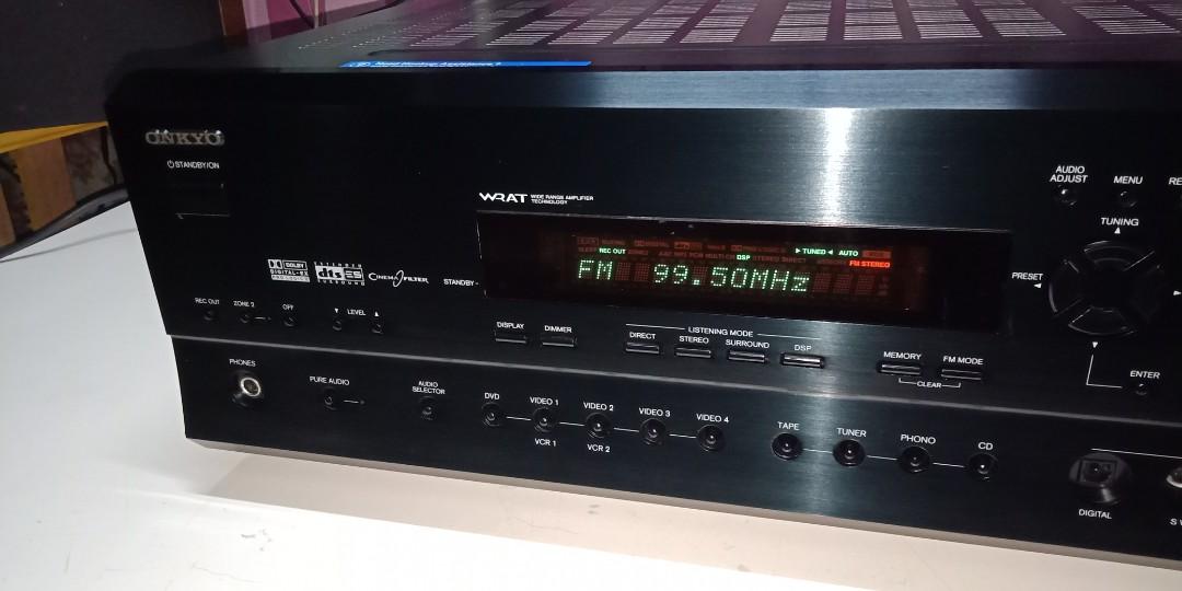 Onkyo TXSR700 6.1 Av Receiver, Audio, Soundbars, Speakers & Amplifiers