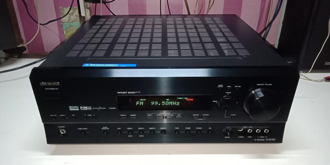 Onkyo TXSR700 6.1 Av Receiver, Audio, Soundbars, Speakers & Amplifiers