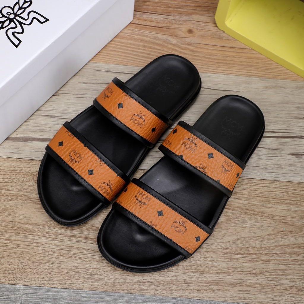 Mcm slippers mens sale