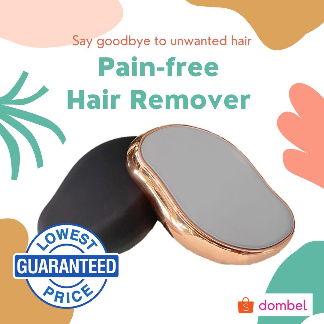 Pain-free Hair Remover Exfoliates Friction Hair Removal Nano Crystal Glass,  Beauty & Personal Care, Bath & Body, Hair Removal on Carousell