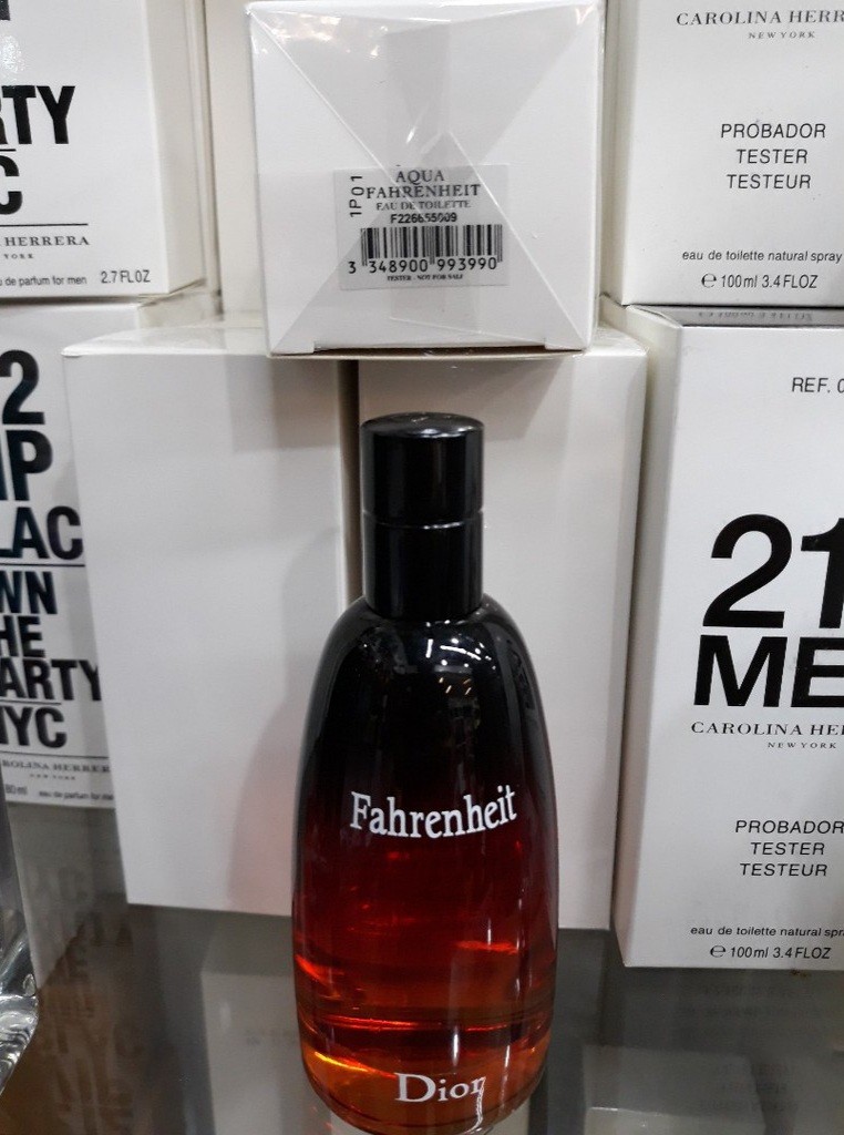 Fahrenheit tester sale perfume