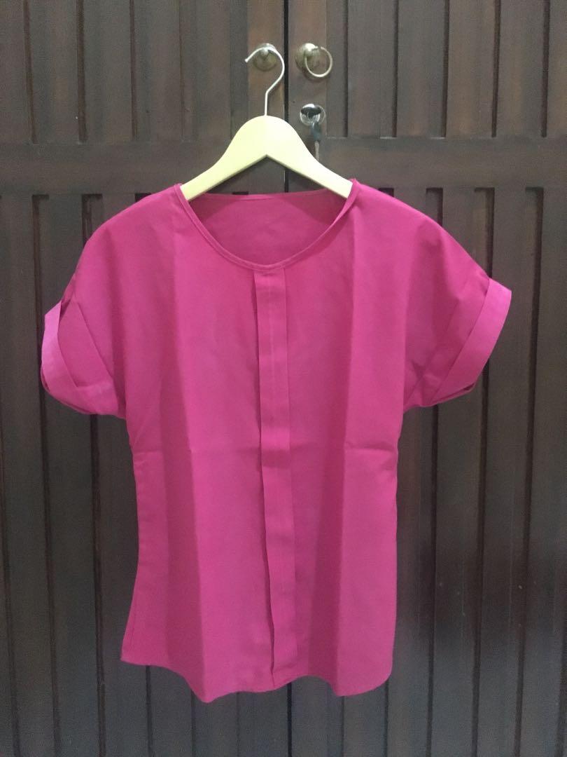 Pink blouse, Fesyen Wanita, Pakaian 