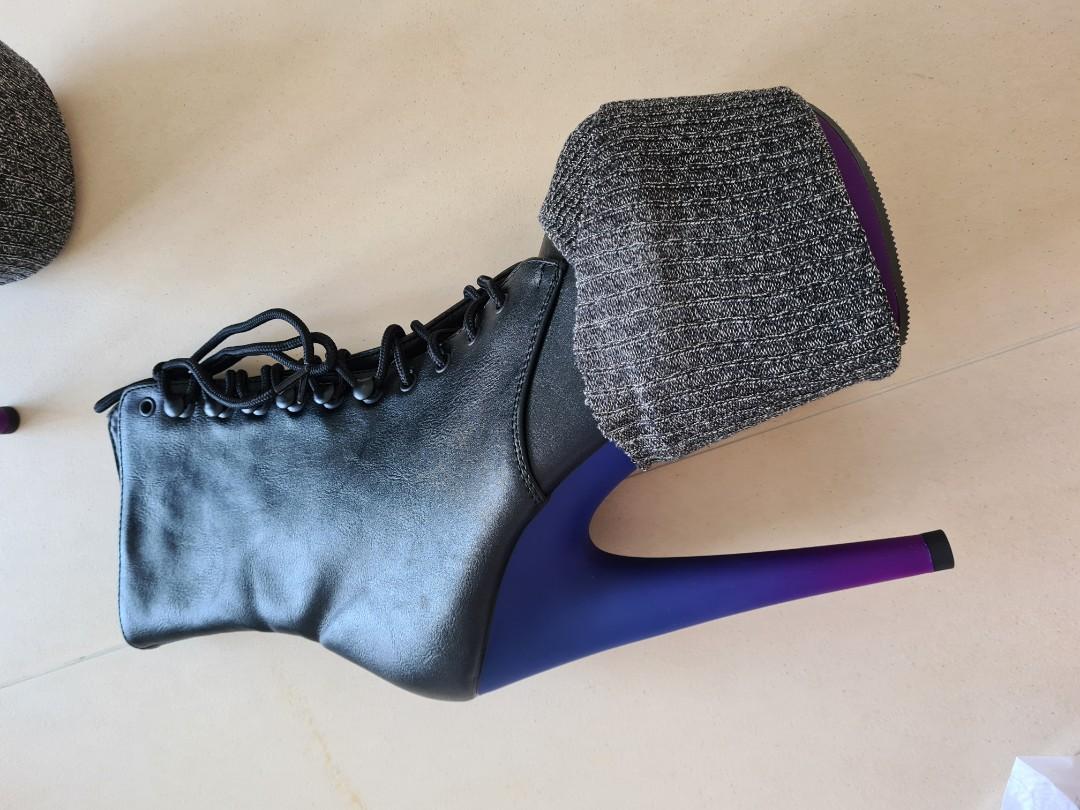 Purple ombre hotsell heels