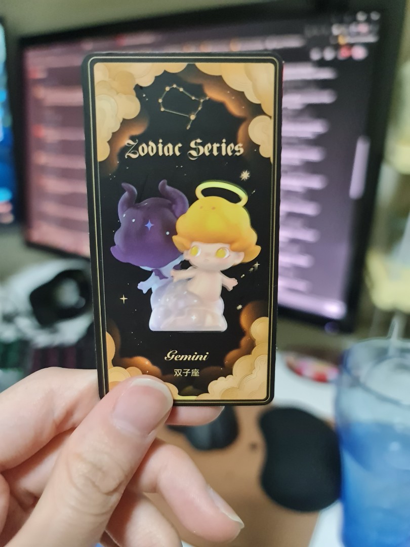 POPMART Dimoo World Zodiac Series Gemini Figure Figurine, Hobbies ...