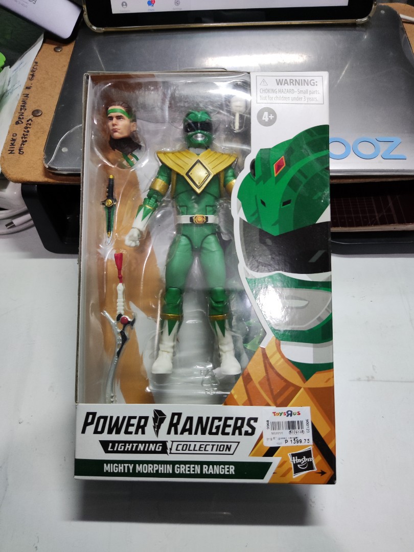 Lightning Collection Green Ranger Mmpr Power Rangers Hasbro Lightning Collection Green Ranger Mighty Morphin ...