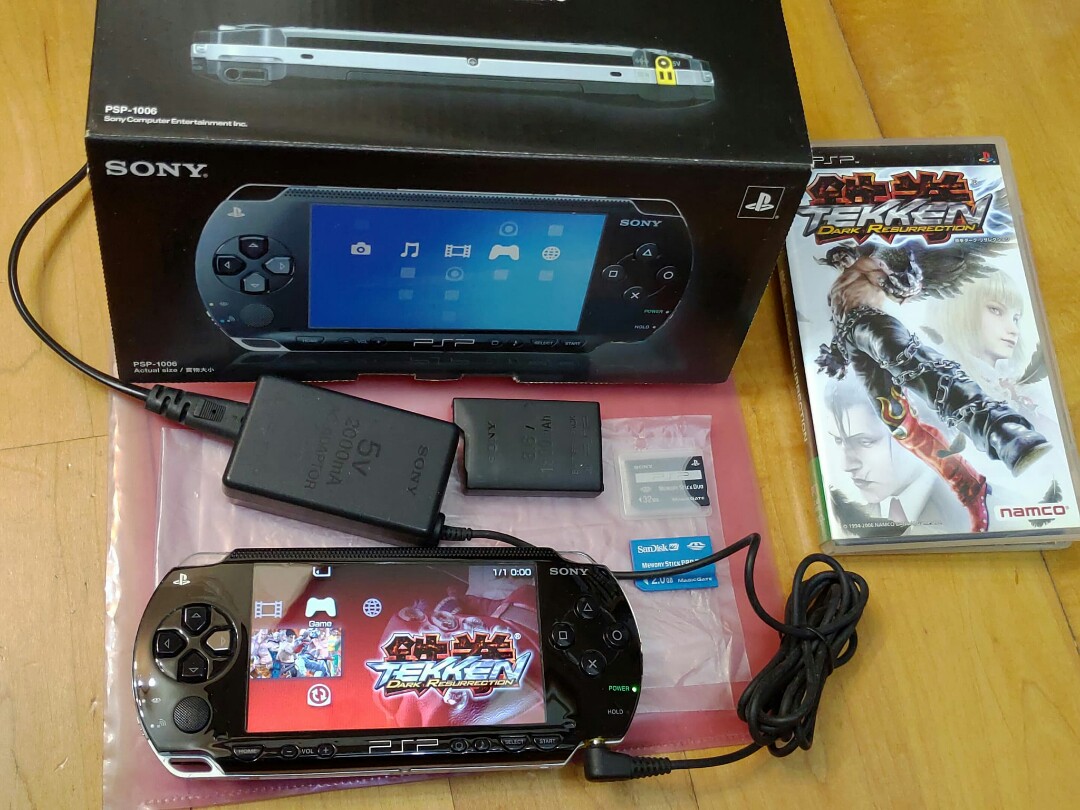 清櫃PSP 1006 厚機一手用家full set 全套, 電子遊戲, 電子遊戲機