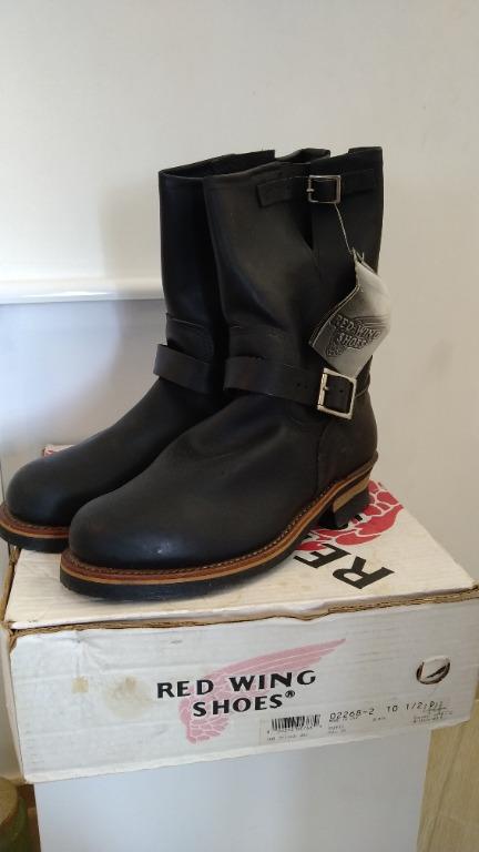 Red Wing 2268 Engineer Boots, PT99, US10.5D, 男裝, 鞋, 靴- Carousell