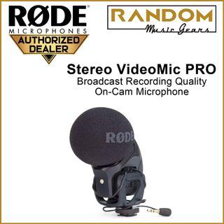 [RØDE] Rode Stereo VideoMic Pro Broadcast Recording Quality On-Cam Microphone