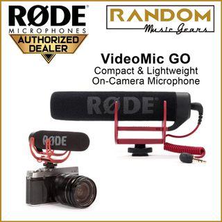 [RØDE] Rode VideoMic GO Compact Lightweight On-Camera Microphone