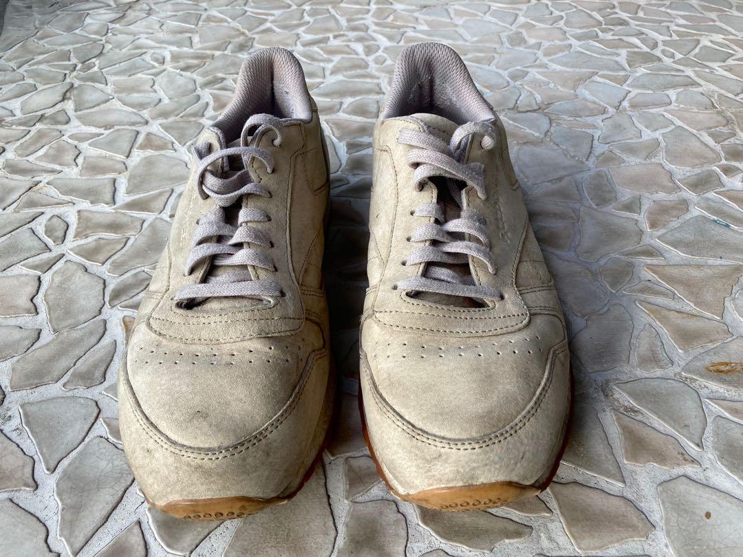 REEBOK classic sneakers BEIGE Men s Fashion Footwear Sneakers